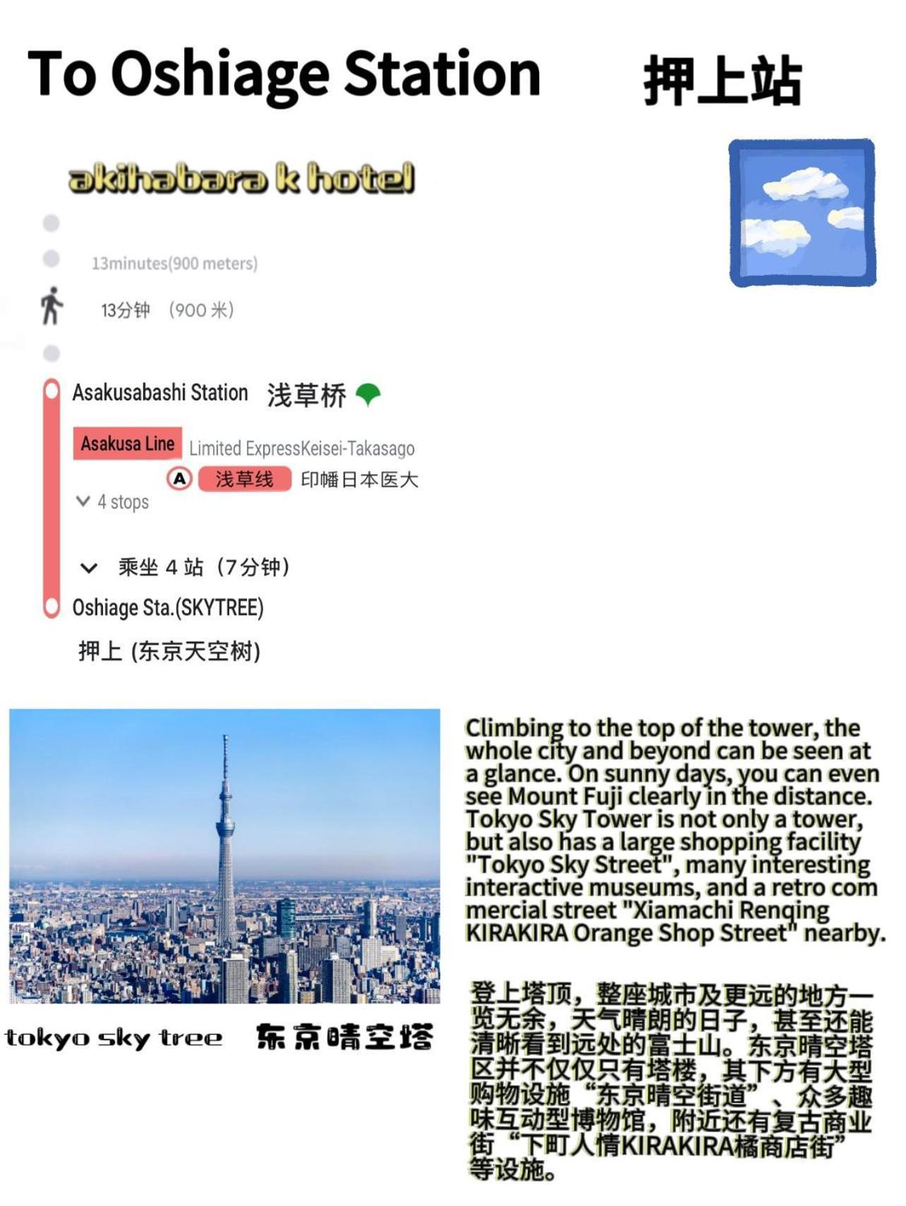 Akihabara K Apartment Tokyo Ngoại thất bức ảnh